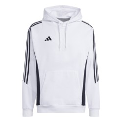 ADIDAS TIRO24 SW HOOD - WHITE/BLACK