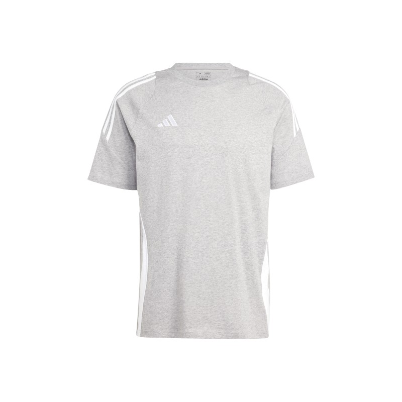 ADIDAS TIRO24 SW TEE - MGREYH/WHITE