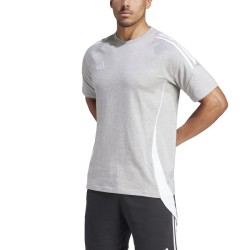 ADIDAS TIRO24 SW TEE - MGREYH/WHITE