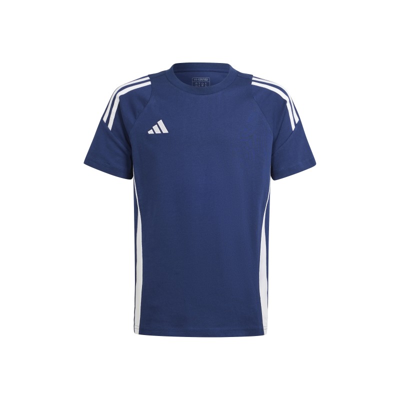 ADIDAS TIRO24 SW TEE JR. - TENABL/WHITE