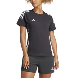 ADIDAS TIRO24 SW TEE W - BLACK/WHITE