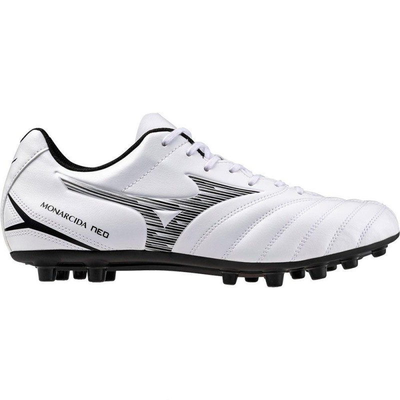 MIZUNO SCARPA MONARCIDA NEO SELECT AG - WHITE/BLACK