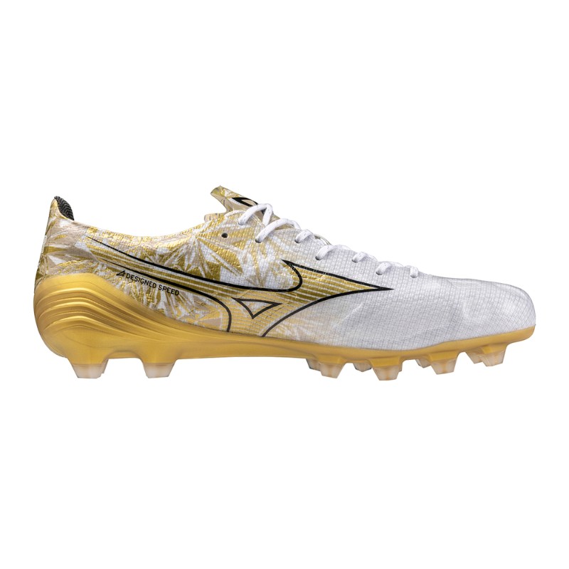 MIZUNO SCARPA ALFA ELITE MD - WHITE/GE GOLD