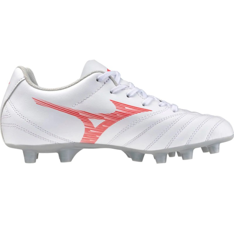 MIZUNO SCARPA MONARCIDA NEO SELE MD JR. - WHITE/RADIANT RED