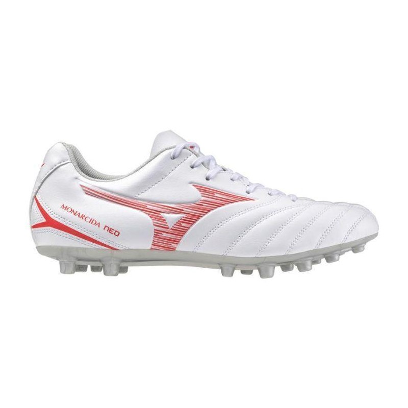 MIZUNO SCARPA MONARCIDA NEO SELE AG JR. - WHITE/RADIANT RED