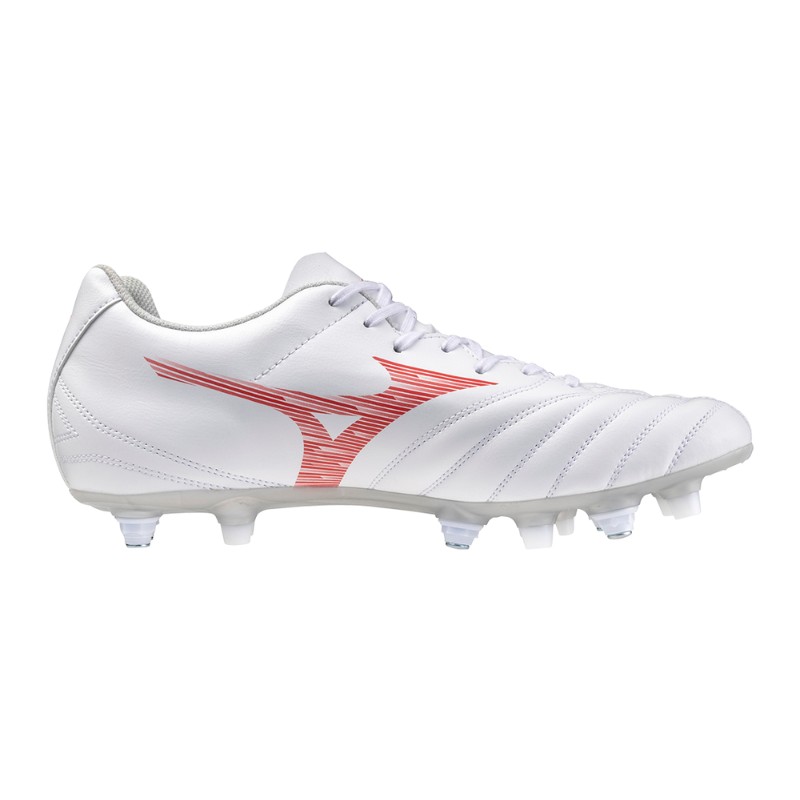 MIZUNO SCARPA MONARCIDA NEO SELECT MIX - WHITE/RADIANT RED