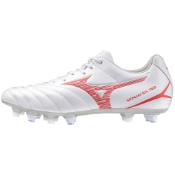MIZUNO SCARPA MONARCIDA NEO SELECT MIX - WHITE/RADIANT RED