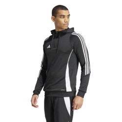 ADIDAS TIRO24 TR HOOD - BLACK/WHITE