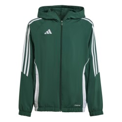 ADIDAS TIRO24 WB JR. - DRKGRN/WHITE