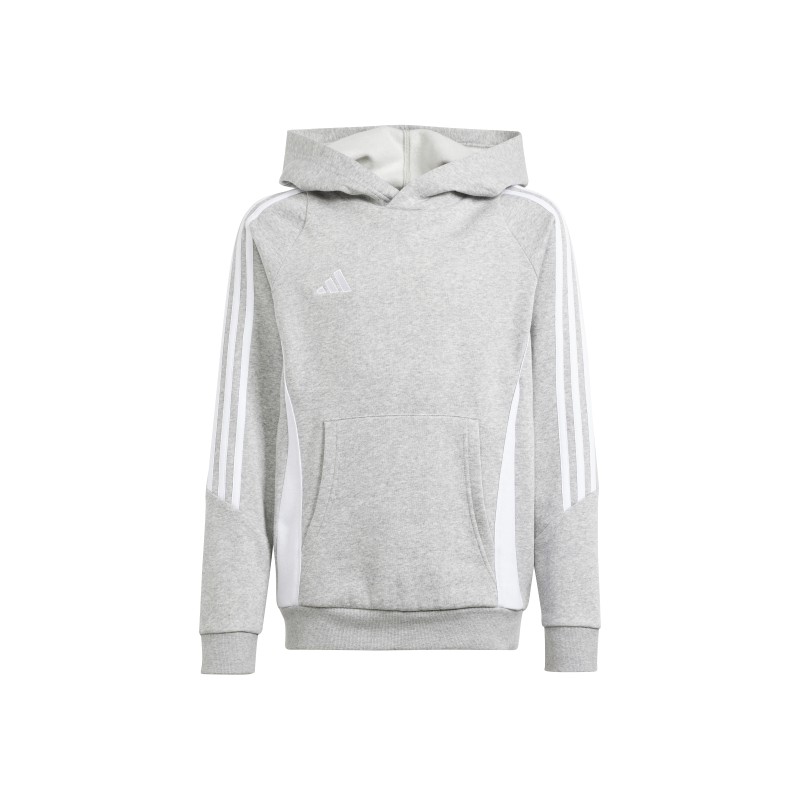 ADIDAS TIRO24 SW HOOD JR. - MGREYH/WHITE