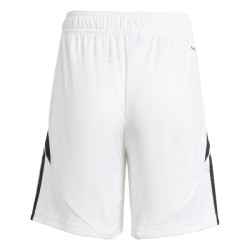 ADIDAS TIRO24 SHORT JR. - WHITE/BLACK