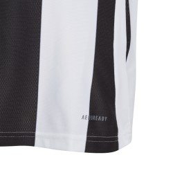 ADIDAS STRIPED 24 JSY JR. - WHITE/BLACK
