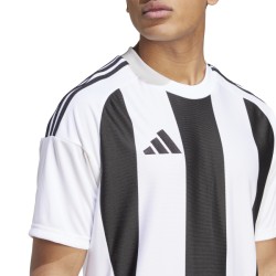 ADIDAS STRIPED 24 JSY - WHITE/BLACK