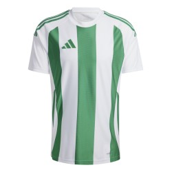 ADIDAS STRIPED 24 JSY - WHITE/TEAGRN