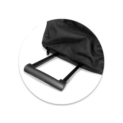 BASIC BORSA PORTAMUTA TROLLEY - NERO