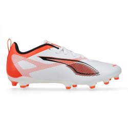 PUMA SCARPE ULTRA 5 PLAY FG/AG JR. - WHITE
