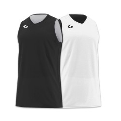 GEMS CANOTTA BASKET DOUBLE - NERO/BIANCO