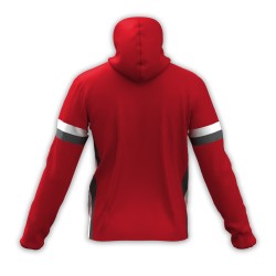 GEMS FELPA CREW - ROSSO/GRIGIO ANTRACITE