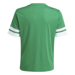 ADIDAS SQUADRA25 JERSEY SHORT SLEEVE JR. - TEAM GREEN/WHITE
