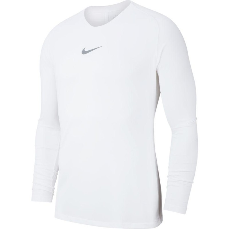 NIKE MAGLIA PARK FIRST LAYER - WHITE/COOL GREY