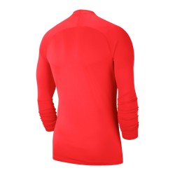 NIKE MAGLIA PARK FIRST LAYER - BRIGHT CRIMSON/BLACK