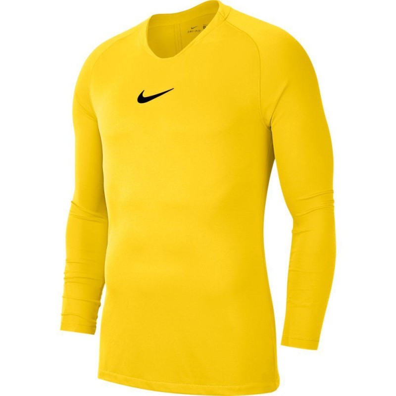 NIKE MAGLIA PARK FIRST LAYER - YELLOW/BLACK