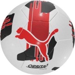 PUMA PALLONE ORBITA 5 FUSION - WHITE/RED
