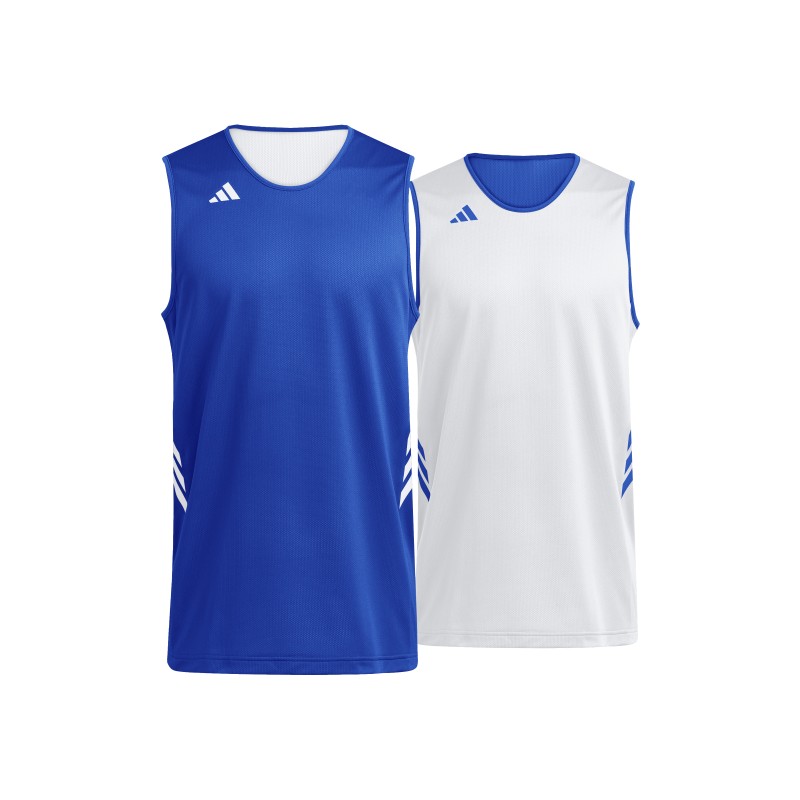 ADIDAS 3G SPEED REV. BASKETBALL AEROREADY JERSEYS - TEAM ROYAL BLUE/WHITE