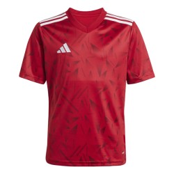 ADIDAS TEAM ICON25 JERSEY SHORT SLEEVE JR. - TEAM POWER RED 2/WHITE