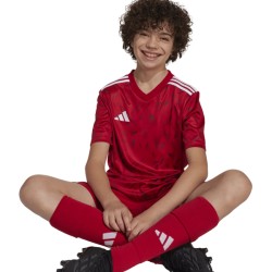 ADIDAS TEAM ICON25 JERSEY SHORT SLEEVE JR. - TEAM POWER RED 2/WHITE