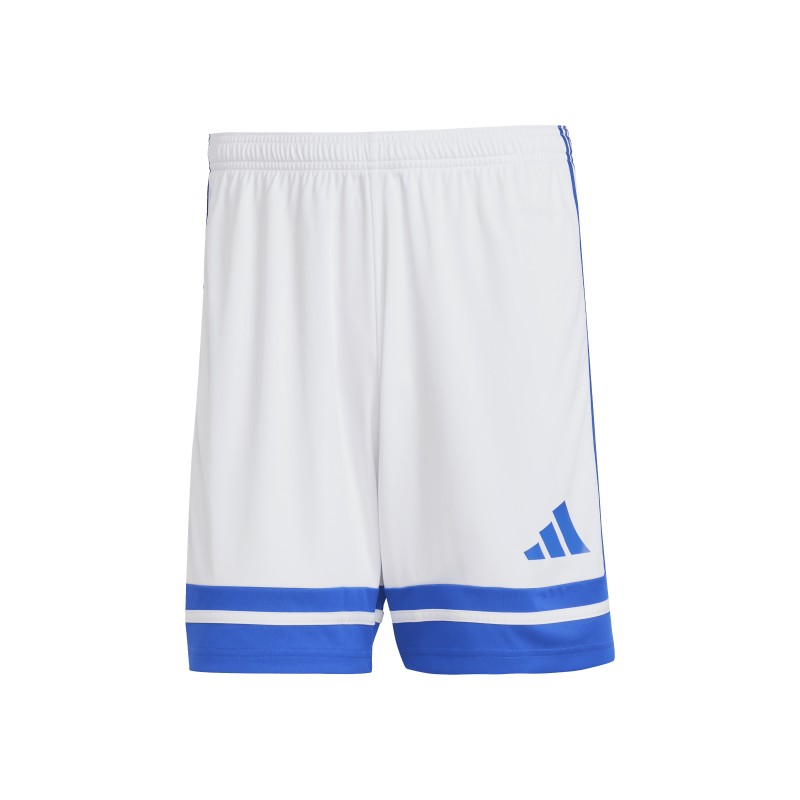 ADIDAS SQUADRA25 SHORTS - WHITE/TEAM ROYAL BLUE