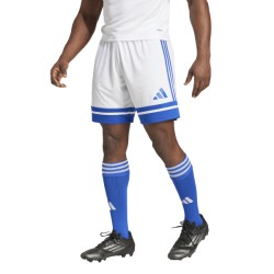 ADIDAS SQUADRA25 SHORTS - WHITE/TEAM ROYAL BLUE