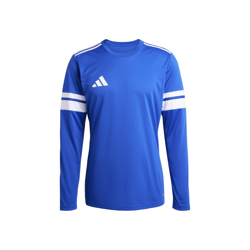 ADIDAS SQUADRA25 JERSEY LONG SLEEVE - TEAM ROYAL BLUE/WHITE