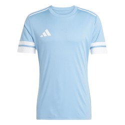 ADIDAS SQUADRA25 JERSEY SHORT SLEEVE - TEAM LIGHT BLUE/WHITE