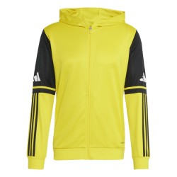 ADIDAS SQUADRA25 HOODY - TEAM YELLOW/BLACK