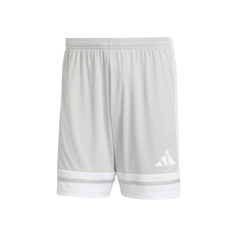 ADIDAS SQUADRA25 SHORTS - TEAM LIGHT GREY/WHITE