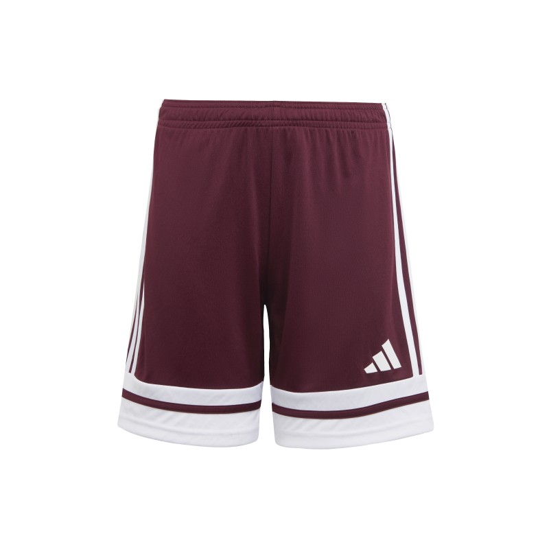 ADIDAS SQUADRA25 SHORTS JR. - TEAM MAROON 2/WHITE