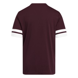 ADIDAS SQUADRA25 JERSEY SHORT SLEEVE JR. - TEAM MAROON 2/WHITE