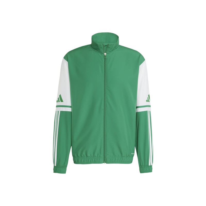 ADIDAS SQUADRA25 PRE. JACKET - TEAM GREEN/WHITE