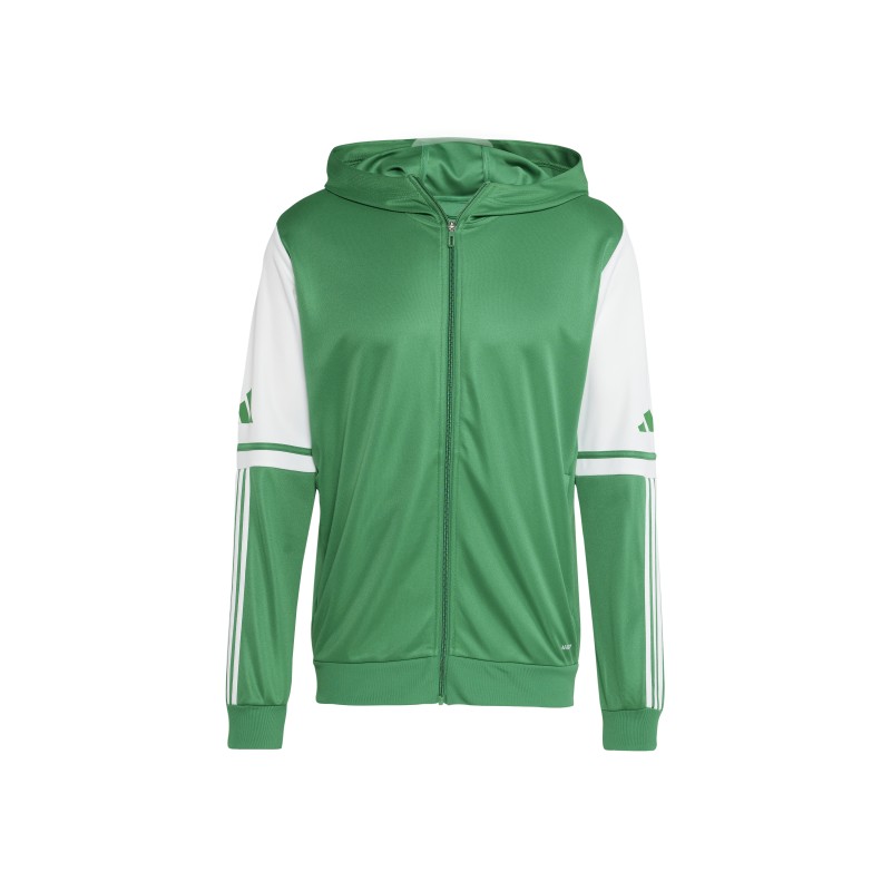 ADIDAS SQUADRA25 HOODY - TEAM GREEN/WHITE