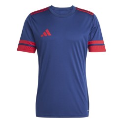 ADIDAS SQUADRA25 JERSEY SHORT SLEEVE - TEAM NAVY BLUE 2/TEAM POWER RED 2