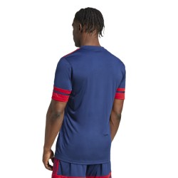 ADIDAS SQUADRA25 JERSEY SHORT SLEEVE - TEAM NAVY BLUE 2/TEAM POWER RED 2