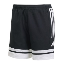 ADIDAS SQUADRA25 DOWNTIME WOVEN SHORT - BLACK/WHITE