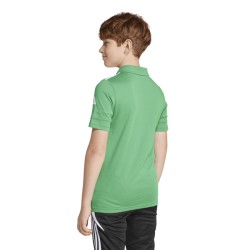 ADIDAS SQUADRA25 COTTON POLO JR. - TEAM GREEN/WHITE