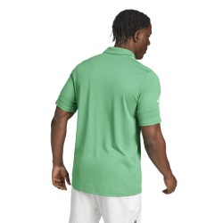 ADIDAS SQUADRA25 COTTON POLO - TEAM GREEN/WHITE