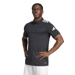 ADIDAS SQUADRA25 COTTON POLO - BLACK/WHITE
