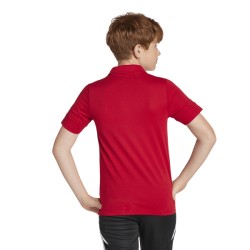 ADIDAS SQUADRA25 COTTON POLO JR. - TEAM POWER RED/WHITE