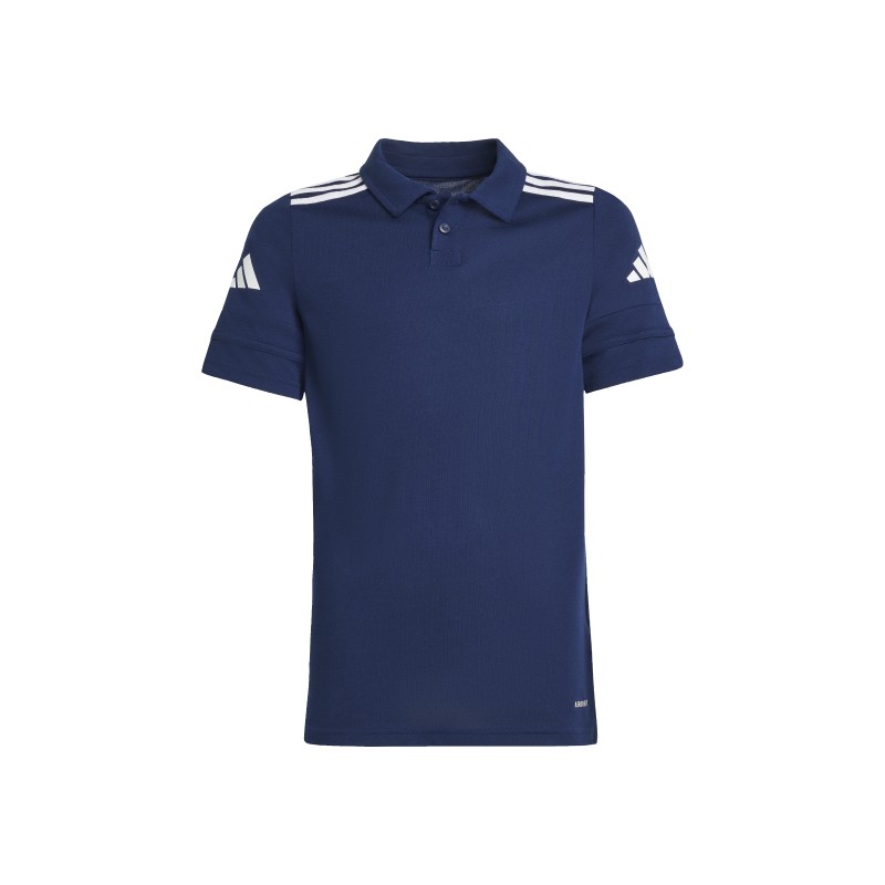 ADIDAS SQUADRA25 COTTON POLO JR. - TEAM NAVY BLUE 2/WHITE