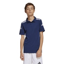 ADIDAS SQUADRA25 COTTON POLO JR. - TEAM NAVY BLUE 2/WHITE