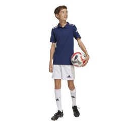 ADIDAS SQUADRA25 COTTON POLO JR. - TEAM NAVY BLUE 2/WHITE